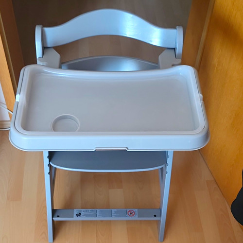 Hauck baby hochstuhl - grau, mit