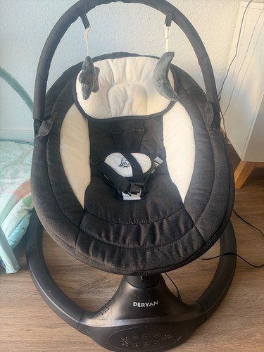 Deryan babywippe schwarz - deryan, in