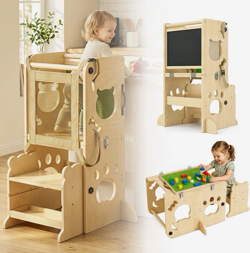 Kinder lernturm aus - 3-in-1,