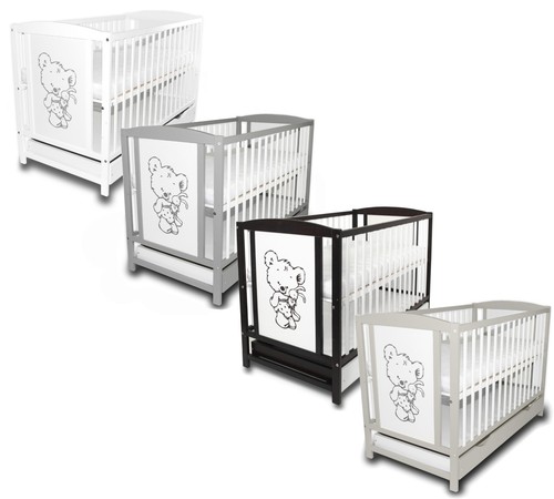 Babybett gitterbett 120x60cm - babybett,