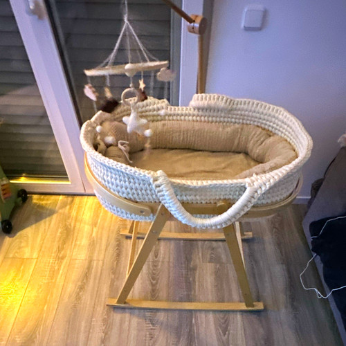Baby rattanwiege stubenwagen - baby, rattanwiege/stubenwagen