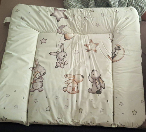 Wickelauflage gepolstert hasen - wickelauflage,