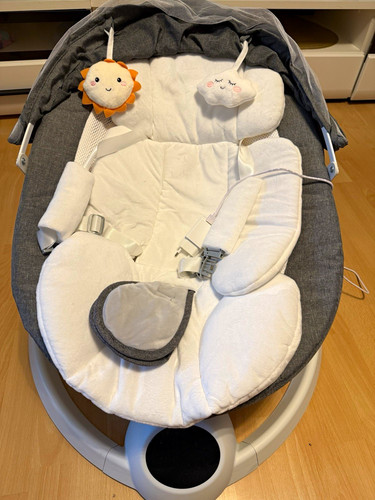 Babywippe wippe grau - babywippe/wippe, mit