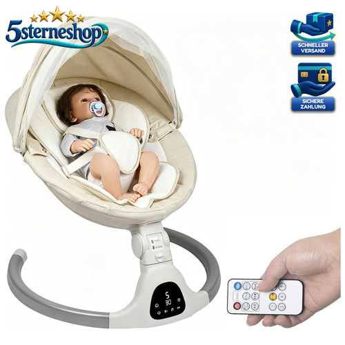 Babywippe elektrisch klappbar - elektrisch,