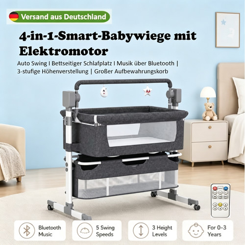 Elektrisches babybett - 4,
