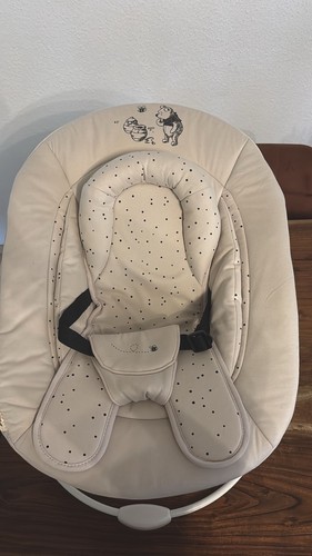 Baby wippe beige gepolsterte - wippe,