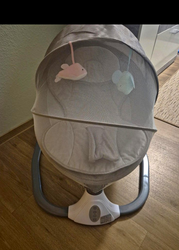 Elektrische babyschaukel mit - elektrische,