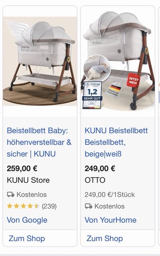 Kunu babybett für neugeborene - babybett,