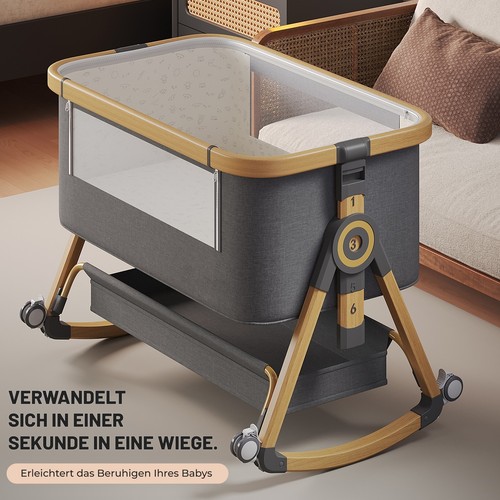 Kinderbett mit rollen - kinderbett,