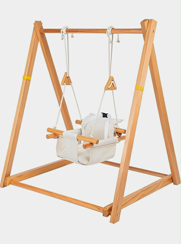 Baby schaukel holzgestell - schaukel,