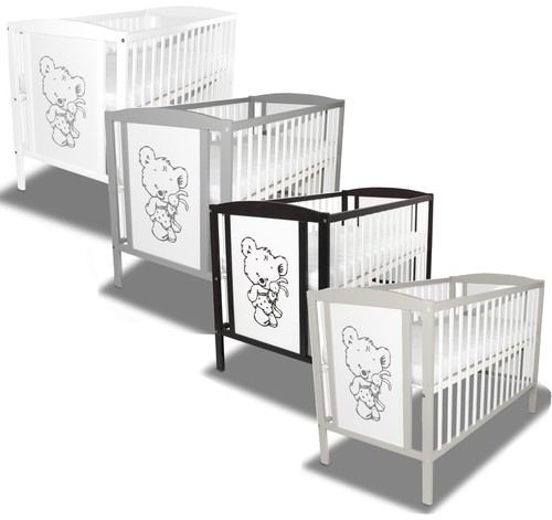 Babybett gitterbett 120x60cm - gitterbett,
