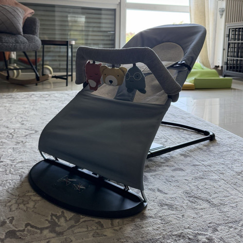 Babybjörn wippe grau - wippe, mit